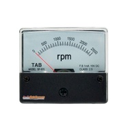 TACHOMETER / RPM METER ANALOG 0 - 2500 RPM- 1MA 10V DC TAB - ORIGINAL STORE ONE