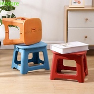 INSTORE Folding Chair, Lightweight Thickened Foldable Stool, Portable Non-Slip Ultralight Plastic Small Benches Fishing