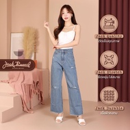 JACK RUSSEL กางเกงยีนส์ผู้หญิง ทรงกระบอก เอวสูง รุ่น JF-110/2 แจ็ครัสเซล