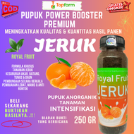 Pupuk Jeruk Cepat Berbuah / Pupuk Royal Fruit 250 GR / Pupuk Jeruk Santang Madu / Pupuk Penyubur Poh