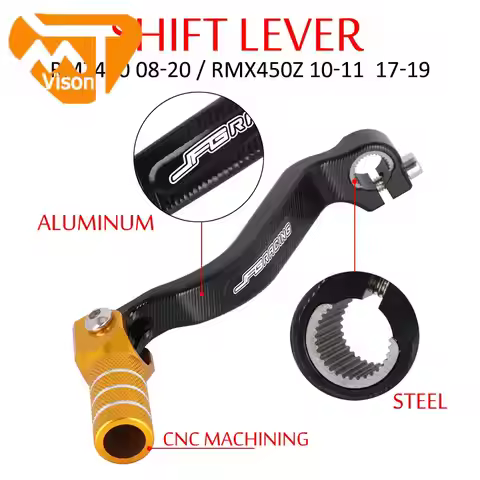 Motorcycle Gear Shift Shifter Lever Pedal For Suzuki RMZ250 RMZ450 RMX450Z DRZ400S DRZ400SM DRZ400E 