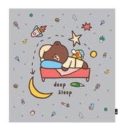 Bio-essence Bio-Water Line Friends Blanket - Grey