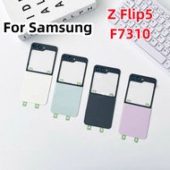 Back Cover Glass Replacement For Samsung Galaxy Z Flip 5 F7310 F731U F731B F731N Battery Cover Rear 