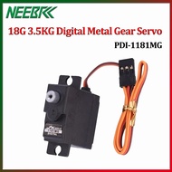 JX PDI-1181MG 18g 3.5KG Mini Metal Gear Digital Servo Motor For 1/16 Micro RC Car WPL WLtoys B16 B24