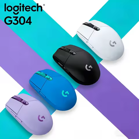 Logitech G304/G305/M650/M330 LIGHTSPEED Wireless Gaming Mouse, 12,000 DPI, 6 Programmable Buttons, 2