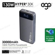 ego - HYPER² 30K 30000mAh 130W PD 行動電源｜外置充電器｜外置電池｜移動電池｜尿袋 T152