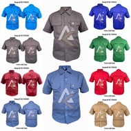 KEMEJA ALTHAF - Short Sleeve Tactical Shirt Tactical PDH PDL Shirt/ Cotton Drill Shirt Top/