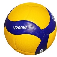 Bola Tampar MIKASA V200W No. 5 Pertandingan Bola Tampar Pasukan Kebangsaan Persatuan Bola Tampar FIV