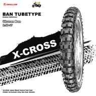 Ban Cross Ring 17 Swallow X-Cross Tubetype (bukan tubeless) - Ban Luar Motor X-Cross Swallow