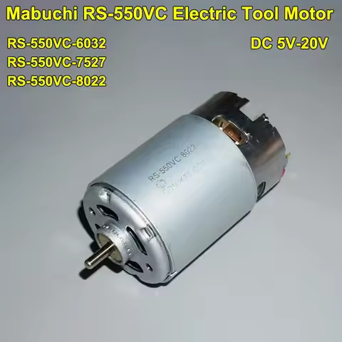 Mabuchi RS-550VC-8022 7527 6038 Mini Tools Engine DC 10.8V 14.4V 18V High Speed Power Electric Cordl