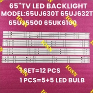 NEW 1 SET 65"TV LED BACKLIGHT 65UJ630T 65UJ632T 65UJ630 65UJ632 65UJ634V 65UJ6300 65UJ630V 65UJ5500 