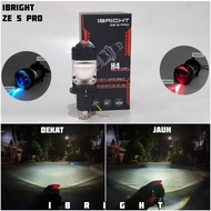 IBRIGHT ZE5 Pro H4 LED Headlight 12V 24V Laser Projector 30W 50W Mini