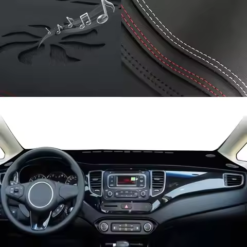 for KIA Carens 2013-2019 Rondo Rondo7 Special Customized Dashboard Cover Anti‑Glare Sunshade Pad Das