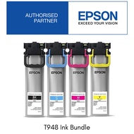 Epson T948 4 Colour Ink Bundle For WF-C5290 WF-C5790 WFC5290 WFC5790 5290 5790 C5290 C5790 T950