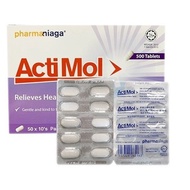 PHARMANIAGA ACTIMOL 650MG PARACETAMOL 10'S (EXP:10/2026)