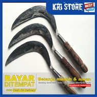 Arit sabit pemotong rumput - alat pertanian Pemotong Rumput - Sabit Rumput Mini Bahan Baja Besi