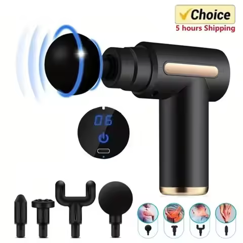 Wireless mini fascia gun, muscle relaxation massage device, cervical membrane, cervical spine massag