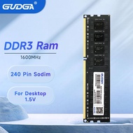 GUDGA DDR3 4GB 8GB RAM Desktop Memory Ram 1600 Mhz 1.5V 240Pin For Desktop Dimm PC DDR3 Memoria Ram