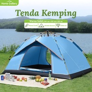 Tenda Camping Kapasitas 2-4 Orang Tenda Otomatis Outdoor & Indoor Tenda Gunung ZP-8