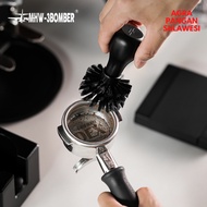 PORTAFILTER BASKET BRUSH MHW-3BOMBER 58mm 58 mm Universal ABS Material Portafilter Cleaning BRUSH Ba