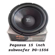 Subwoofer 15 Inch Pegasus PG-1556 Double Coil Pegasus 15" PG 1556 Speaker Mobil Audio Car