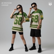 [XR Apparel] Jersey Number 68 Gruesome | Men's Oversized Jersey Number 68 Women's/ Made of Premium B