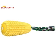 Corn Dog Chewing Toy Indestructible Dog Toy Corn Molar Stick Cleaning Tooth Belt Rope (Sound)