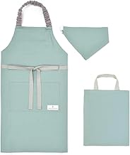 COLORFUL CANDY STYLE N1255160-NVL2512 Children's Apron, 51.2-63.0 inches (130-160 cm), Includes Hand