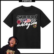 ISHOWSPEED Malaysia Oversized Tshirt 280g 100% Heavy Cotton Oversized Tshirt Graphic Print Tee Ishow