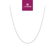 HABIB 750/18K White Gold Necklace SEA73R3