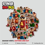 50 pcs Alvin & The Chipmunk Cartoon Stickers Creative Cute Decoration for Notebook, Skateboard, hp