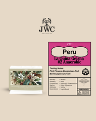 JWC Roastery - Peru La Quina Geisha #2 Anaerobic(100g/pack)(Single Origin Coffee/Whole Bean/Fresh Ro
