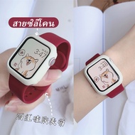 นาฬิกาข้อมือผู้หญิง สายนาฬิกา smartwatch นาฬิกาข้อมือ watch นาฬิกาสมาร์ทวอทช์ สาย เคส watch se สมาร์ทวอทช์ fit band 22mm แฟช