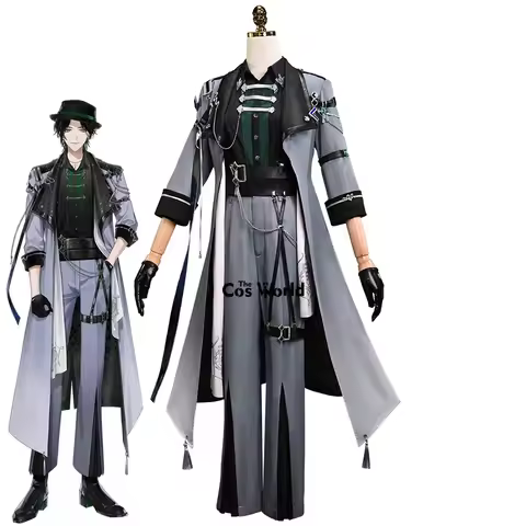 English Virtual YouTuber Vtuber NIJISANJI Zeal Ginjoka Outfits Anime Cosplay Costumes