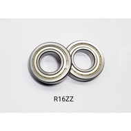 R16ZZ R16-2RS 25.4*50.8*9.525 (mm) Deep Groove Ball Bearing