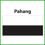 (Cotton) Bendera Pahang Flag 1x2,2x4,3x6,2x8 ft *Ready Stock*