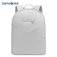 Samsonite Samsonite backpack women's computer bag backpack business travel bag 14 inches BY9 Gray