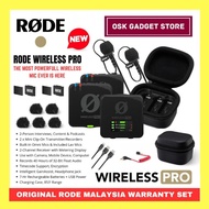 Rode Wireless Pro 2-Person Wireless Microphone System | Include Charging Box | Rode Warranty Set
