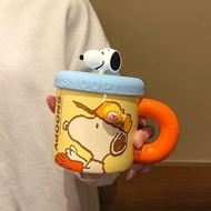 Snoopy Ceramic Mug＋Cup brush