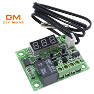 DIYMORE W1209 Green Digital Thermostat Temperature Controller DC12V Meter With NTC10K 1% 3950 Cable 