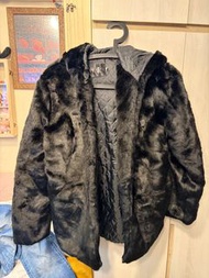 骷髏頭毛毛外套