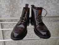 alden color8 cordovan indy boots