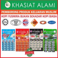 (Stevia)Best Buy Yusmira Kopi Papan Tanpa Gula Stevia (Halia Bara,Walit,Kunyit Hitam,Peria Katak)