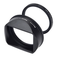 PRO TANLE Square Metal Lens Hood Replacement for Fujifilm Fuji X100VI Camera accessories Magnetic In