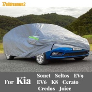 Full Car For Kia Sonet Sos EV9 EV6 K8 Cerato Credos Jo Auto Anti-UV Sun Snow Rain Dust Resistant Cov