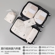 MUJI Travel Storage Bag Portable Suitcase Storage Underwear and Underpants Storage Bag Travel Clothes Divided and Organized Bag Waiting for Production