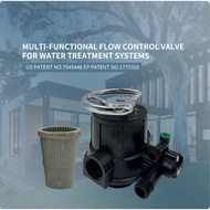 Manual Head Multi-Function Flow Control Valve Sediment F56A1/ Softener F64A1 W/ Upper Strainer