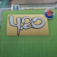 Stiker Fourtwnty 420 logo