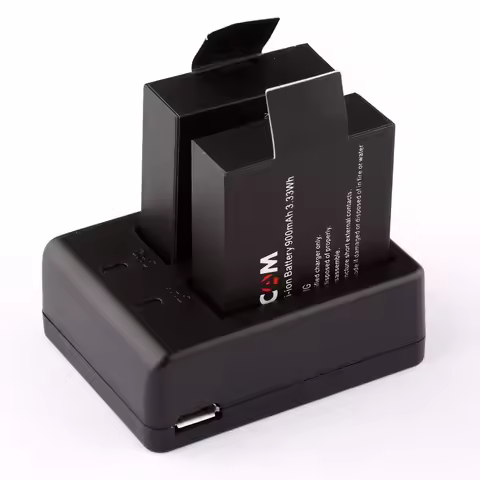2pcs original SJCAM sj4000 battery sj5000 sj6000 battery + USB dual battery charger for SJCAM sj 400