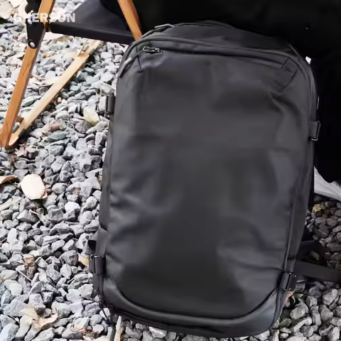 GHERSON 40L Waterproof Business Trip Backpack Office Laptop Bag Outdoor Lightweight Hiking Large Cap